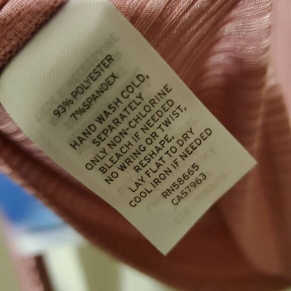 NWT BP Mauve Ribbed Cutout Crop Top XL - Picture 5 of 6